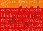 Dny důvěry v Brně – ekumenické setkání mladých