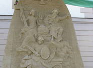 Olomouc: Nejsvětější Trojice z písku