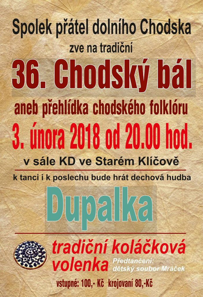 Chodský bál _2018