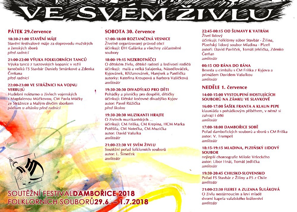Dambořice_2018_program